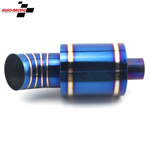 ท่อไอเสียสแตนเลส Auso-Racing รุ่น Universal Exhaust Pipe 02 สำหรับดัดแปลงรถยนต์และมอเตอร์ไซค์ - Product Image 1