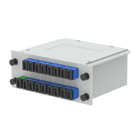 FDC 288A IP65 kabinet distribusi serat luar ruangan FTTH SMC jaringan telekomunikasi Model PLC Splitter SC LC konektor ODF produk UPC FC