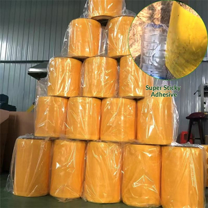 Rollo de Trampa Adhesiva para Insectos de Doble Cara, Resistente a la Intemperie, de 30 cm x 100 m, para Uso en Jardines, Huertos e Invernaderos - Product Image 6