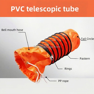 Tuyau spiralé en acier <span class=keywords><strong>PVC</strong></span> flexible résistant aux flammes YITONG YT-<span class=keywords><strong>300</strong></span>-10 <span class=keywords><strong>300</strong></span> <span class=keywords><strong>mm</strong></span> 10 m pour ventilation et conduite d'air - Product Image 6