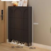 Meuble à chaussures intégré pour l'entrée de la maison, organisateur de chaussures, armoire à chaussures