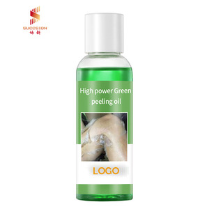 Produk perawatan kulit minyak pengelupas hijau, Losion badan Eksfoliasi pemutih - Product Image 1