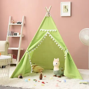 Tente de jeu pour enfants, tipi portable pour enfants, tente tipi pour tout-petits, château pour garçons et filles, salle de jeux teepee - Product Image 5