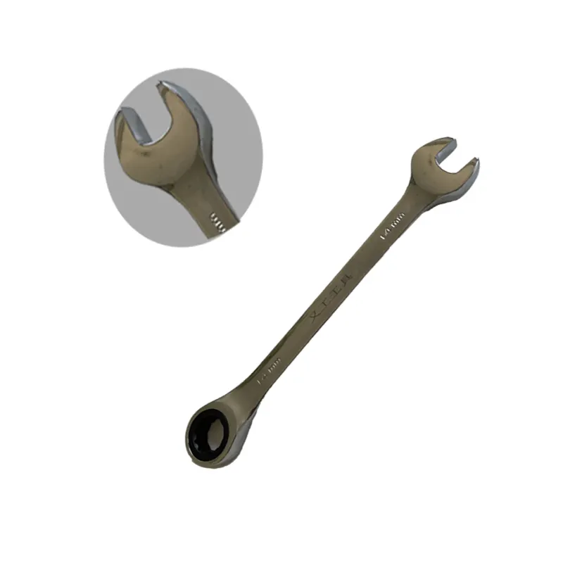 Open end ratchet wrench