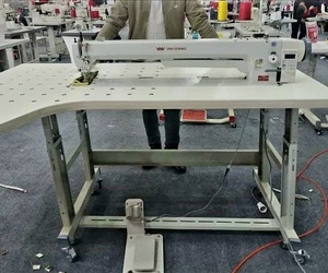 Máquina de coser de brazo largo VMA con alimentación superior e inferior de 85 cm para cuero, tela gruesa y costura plana - Product Image 4