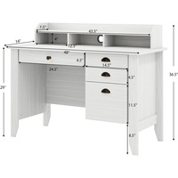 Bureau d'ordinateur pliable en bois avec tiroir pour étudiants et télétravail, idéal pour le jeu et le travail à domicile – Vente directe usine Sunshine pour le commerce transfrontalier