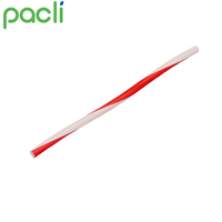 Paille plastique personnalisée, pour boire, livraison gratuite