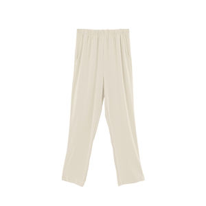 Pyjama en soie de lait pour femmes à manches longues respirant tricoté vêtements de maison doux décontracté soutien-gorge deux pièces pour les saisons printemps automne - Product Image 3