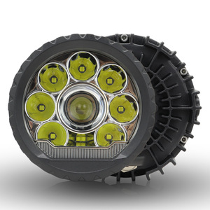 4 Inch 9 <b>Led</b> <b>Round</b> Work <b>Light</b> For Off Road Vehicle <b>Led</b> Spot <b>Light</b> 12-24V Dc - Product Image 2
