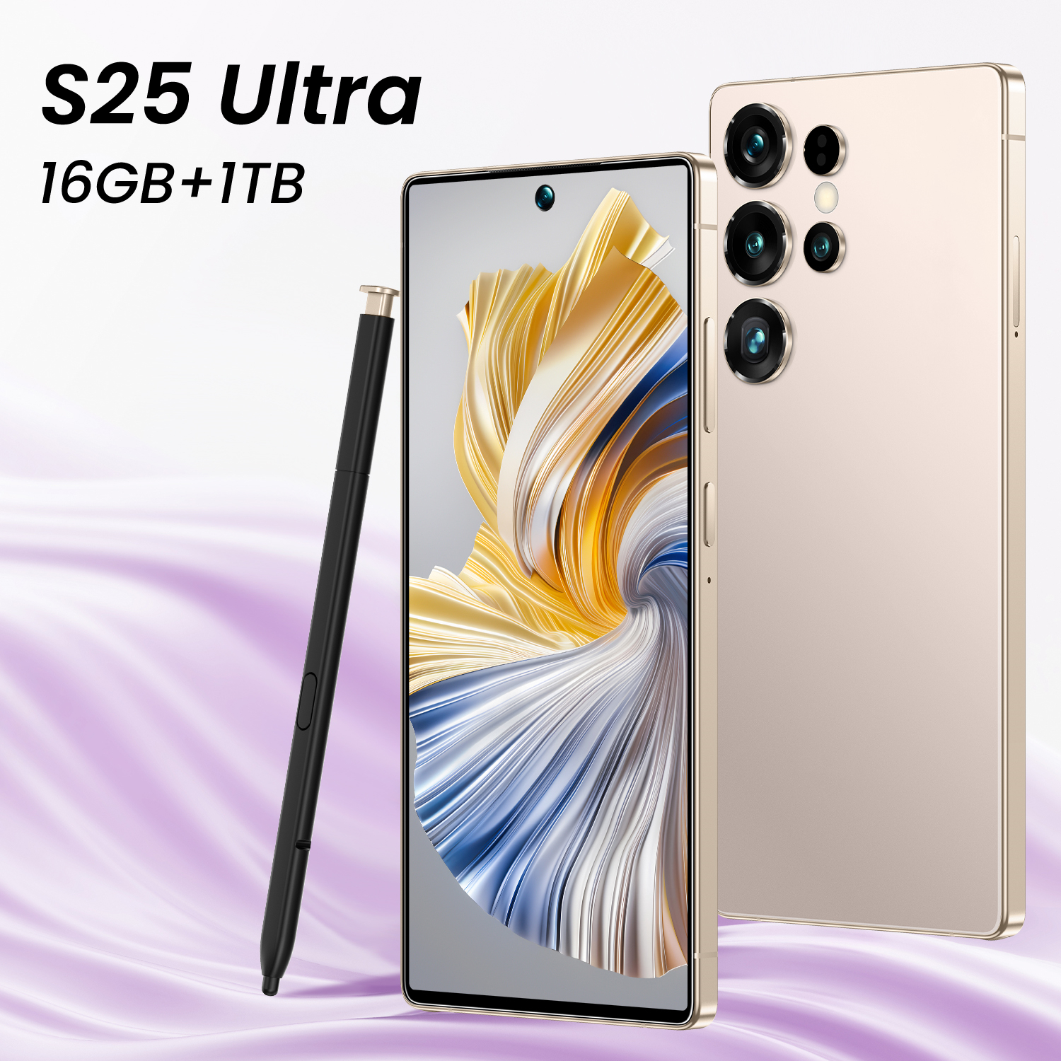 Сверхбольшая память S25, 16 ГБ + 1 ТБ 5 г, Android 15