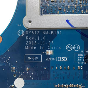 Placa Base para Portátil <span class=keywords><strong>Lenovo</strong></span> Legion <span class=keywords><strong>Y520</strong></span> <span class=keywords><strong>Y520</strong></span>-<span class=keywords><strong>15IKBN</strong></span> 5B20N00249 con CPU I7-7700HQ GTX 1050Ti 2GB DY512 NM-B191 MB 100% Probada - Product Image 5