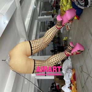 Suspensión estilo impresión tatuaje patrón inflable sexy pierna, mujer inflable pierna <span class=keywords><strong>globo</strong></span> para la venta - Product Image 6