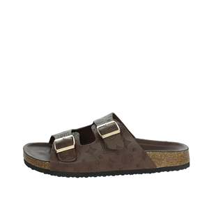 Pantofole basse da donna Laura Biagiotti 9066 color crema per la casa - Product Image 1