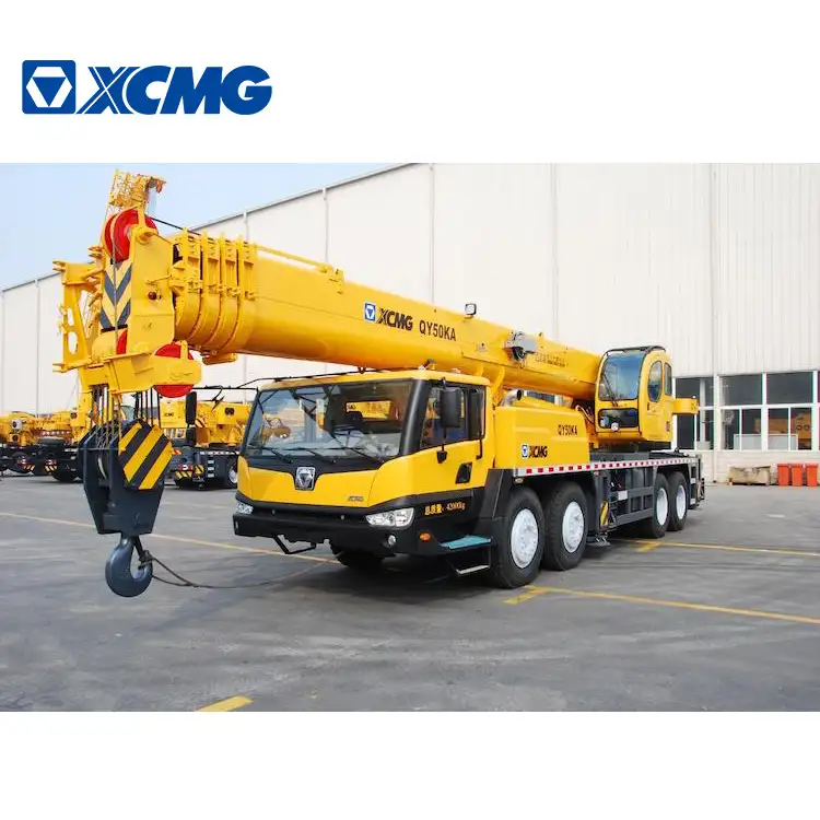 XCMG QY50KA 50 ton Telescopic Boom Truck mounted Crane on sale