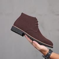 Bottes décontractées à bout pointu pour hommes, taille 40-48, basses, imperméables, avec semelle extérieure en caoutchouc