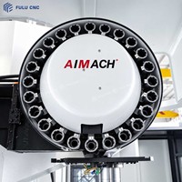 Centre d'usinage vertical haute précision VMC1370 à 4 axes, machine de fraisage CNC robuste pour pièces métalliques