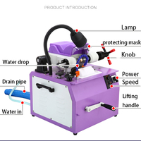 Machine de découpe et de meulage automatique de pierres précieuses Kinway, pour la fabrication de sphères rondes, de perles de jade, haute précision