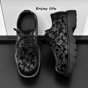 Mocassins pour hommes en cuir souple à semelle épaisse, chaussures décontractées et habillées pour affaires et mariages, profil bas, respirantes, par les meilleures marques - Product Image 5