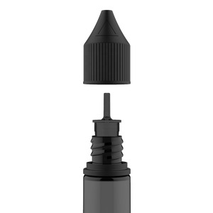 Hubby orinal 10 Mff FF nicnicnicnicnicorn ottottottC & Tamper vident reareak-FF ANDS (Translucent lack ottle/ranslucent lack losure) - Product Image 6