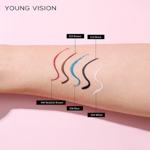 ยังวิชั่น คัลเลอร์ ลิควิด อายไลเนอร์ เพ็น ชุด 5 ชิ้น สีดำ สีน้ำตาล สีน้ำตาลแดง สีฟ้า สีขาว - Product Image 3
