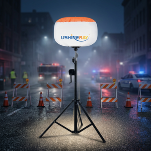 700W <b>LED</b> Balloon <b>Light</b> IP54 Waterproof 360° Glare-Free Portable Tripod Inflatable <b>Work</b> <b>Light</b> For Construction Road Repair Mining - Product Image 5