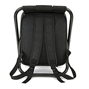 <span class=keywords><strong>Sac</strong></span> de rangement pliable de type <span class=keywords><strong>sac</strong></span> à dos, très vendu, avec tabouret portable intégré pour les événements en plein air, les visites au parc, les sorties décontractées - Product Image 2