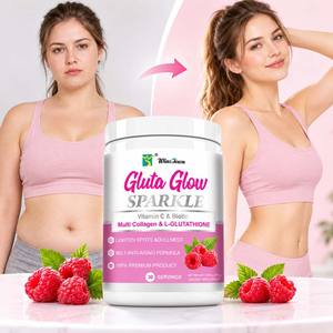 Wins Town OEM Gluta Glow Sparkle Collagen Vitamine C L-Glutathion Collagène <span class=keywords><strong>Micellaire</strong></span> Complément Éclaircissant pour la Peau 300g Adultes - Product Image 2