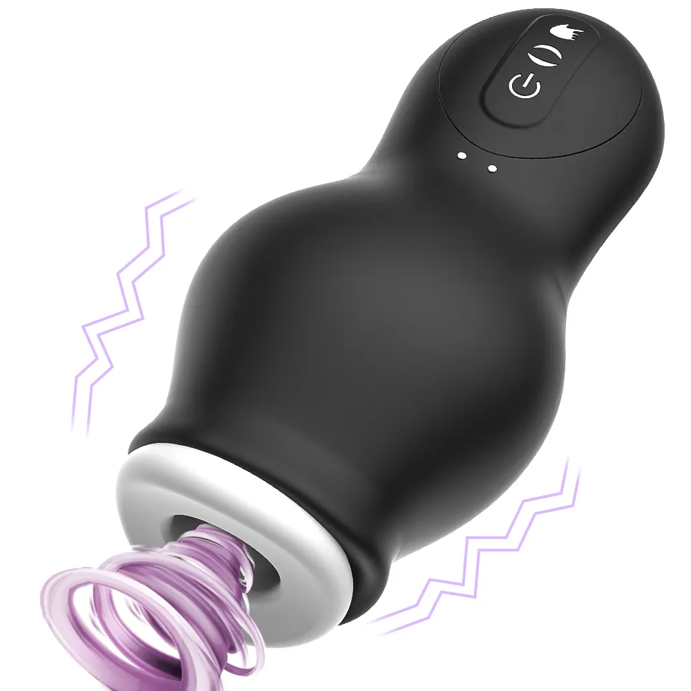Hot Selling Products Automatic Male Masturbator Cup with 7 Suction Mode 7 Vibration Mode Penis Training Cup