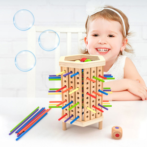 <span class=keywords><strong>Jeux</strong></span> <span class=keywords><strong>de</strong></span> société Montessori pour développer la motricité fine, les compétences sensorielles, le comptage des couleurs, les <span class=keywords><strong>jeux</strong></span> d'équilibre éducatifs pour les enfants en bas âge - Product Image 6