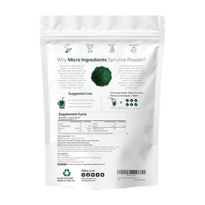Oem אורגני אבקת ספירולינה 454 גרם חלבון צמחוני עם תוכן ויטמין גבוה תוסף בריאות למבוגרים - Product Image 6