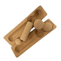 Set de Bloques de Yoga con Pelota de Cacahuete, Diseño Desmontable, No Deja Partículas Finas, Función de Masaje en Columna, Modelo YJZ-05