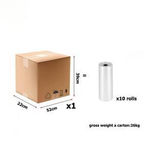 Film en rouleau PE transparent de qualité alimentaire, sacs en rouleau continu pour fruits et légumes de supermarché, rouleaux de plastique personnalisés pour la conservation des aliments - Product Image 4