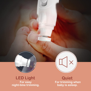 Cortauñas automático <span class=keywords><strong>para</strong></span> bebé, amoladora de <span class=keywords><strong>uñas</strong></span> LED, <span class=keywords><strong>lima</strong></span> de <span class=keywords><strong>uñas</strong></span> recargable, nuevo - Product Image 4