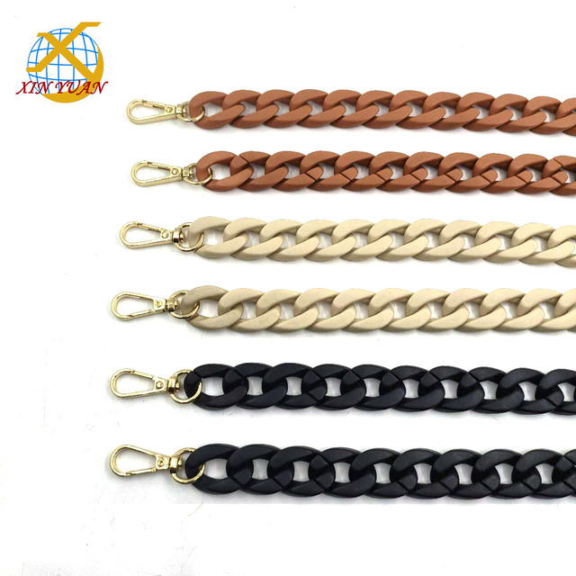 Hot Single Buckle Accessories 1 m Acrylic Chain Bag Accessory Plastic Material for Handbag Enhancement
