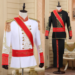 Disfraz de Príncipe William para Hombre, Chaqueta, Abrigo, Uniforme de Halloween, Epaulettes, <span class=keywords><strong>Traje</strong></span> de Carnaval, Blazer para Adultos - Product Image 5