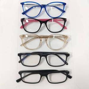Monture en acétate de haute qualité grande vente livraison rapide nouveauté lunettes de Offre Spéciale échantillon de Stock lot mixte lunettes optiques - Product Image 1