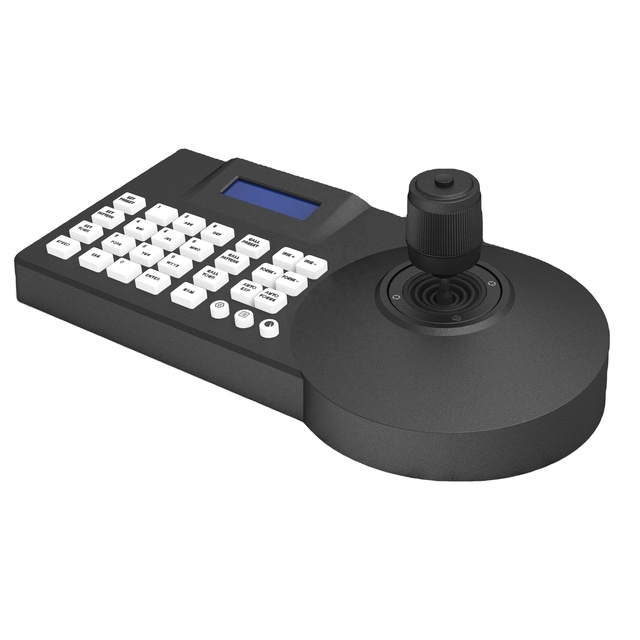 IP PTZ Controller Keyboard with POE Joystick or HD PTZ Dome Cameras and CCTV Security System