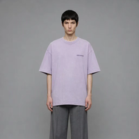 T-shirt Oversize Minimaliste Moderne Premium 240g en Coton Filé Ring-Spun 100% – Alternative de Marque de Qualité avec Impression de Logo Personnalisé