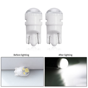 หลอดไฟ LED อัตโนมัติสำหรับรถยนต์ ไฟสีต่างๆ 12V T10 หลอดไฟ LED ชิป 5630 หลอดไฟสำหรับตกแต่งภายในรถยนต์ - Product Image 4