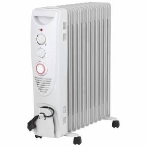 <span class=keywords><strong>Radiador</strong></span> de <span class=keywords><strong>Aceite</strong></span> de <span class=keywords><strong>1000W</strong></span>/1500W/2000W/2500W con Temporizador y Ventilador Turbo con Interruptor de Seguridad Antivuelco - Product Image 1