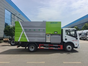 Vehículo de Recolección de Residuos CLW de 4.5 Toneladas, <span class=keywords><strong>Etiqueta</strong></span> Azul, para Trituración de Materiales, Tratamiento de Residuos de Jardín, Diésel, Emisión Euro 6, Tracción 4X2 - Product Image 5