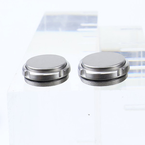 Capuchon de mandrin de perceuse dentaire, forme cylindrique argentée, ajustement universel, accessoire à pression - Product Image 3