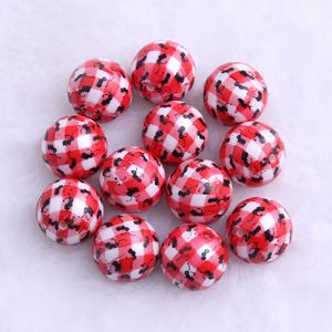 Branelli delle formiche della stampa della perla opaca acrilica di nuova moda 20mm 100pcs su ordinazione all'ingrosso - Product Image 3