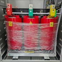 Transformateur de distribution triphasé à résine coulée de type sec Dyn11/Yyn0 SCB14/18, 30 kVA-2500 kVA, 6 kV/10 kV/11 kV, faible perte de puissance