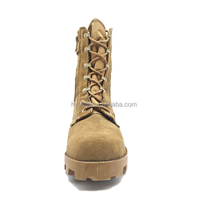 Bottes tactiques de <span class=keywords><strong>ranger</strong></span> du désert en cuir marron kaki sur mesure, bottes du désert, chaussures pour hommes - Product Image 3