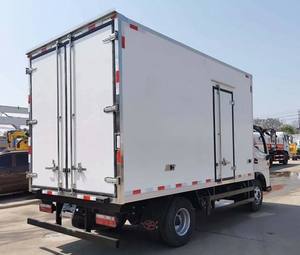 4CBM JMC FOTON DFAC Refrigeración Van Truck, Camión de transporte de alimentos congelados, Camión de cadena de enfriamiento - Product Image 3