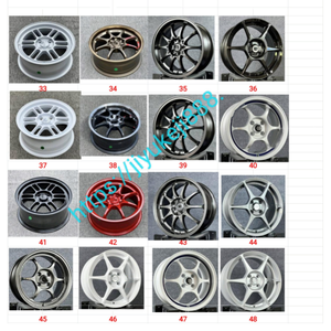 Jantes Modifiées Noires et Argentées Jy <span class=keywords><strong>14</strong></span> 15 16 <span class=keywords><strong>Pouces</strong></span>, Jantes en Alliage d'Aluminium 4x98/4x100/<span class=keywords><strong>4x108</strong></span> pour Roues de Voiture Particulière - Product Image 5