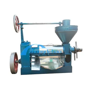 6yl- 95 6yl-130 cooking oil press machine peanut flaxseed sunflower oil extraction machine small hot cold oil press machine