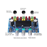 Carte d'amplificateur de puissance numérique sans fil XH-A305 TPA3116D2 5.0, niveau HIFI, stéréo 2.1, 100W+50W*2