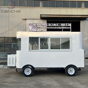 Food Truck pour Vendeurs Américains, Remorque de Camping Multifonctionnelle en Acier Inoxydable de 13 Pieds pour Snacks et Aliments au Canada - Product Image 5